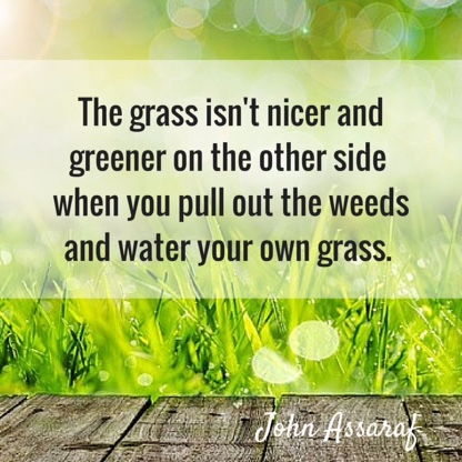 greener grass